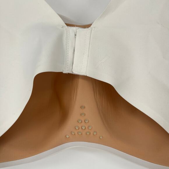 KNIX Catalyst Sports Bra Triple White Women's Size 7 - Picture 6 of 10